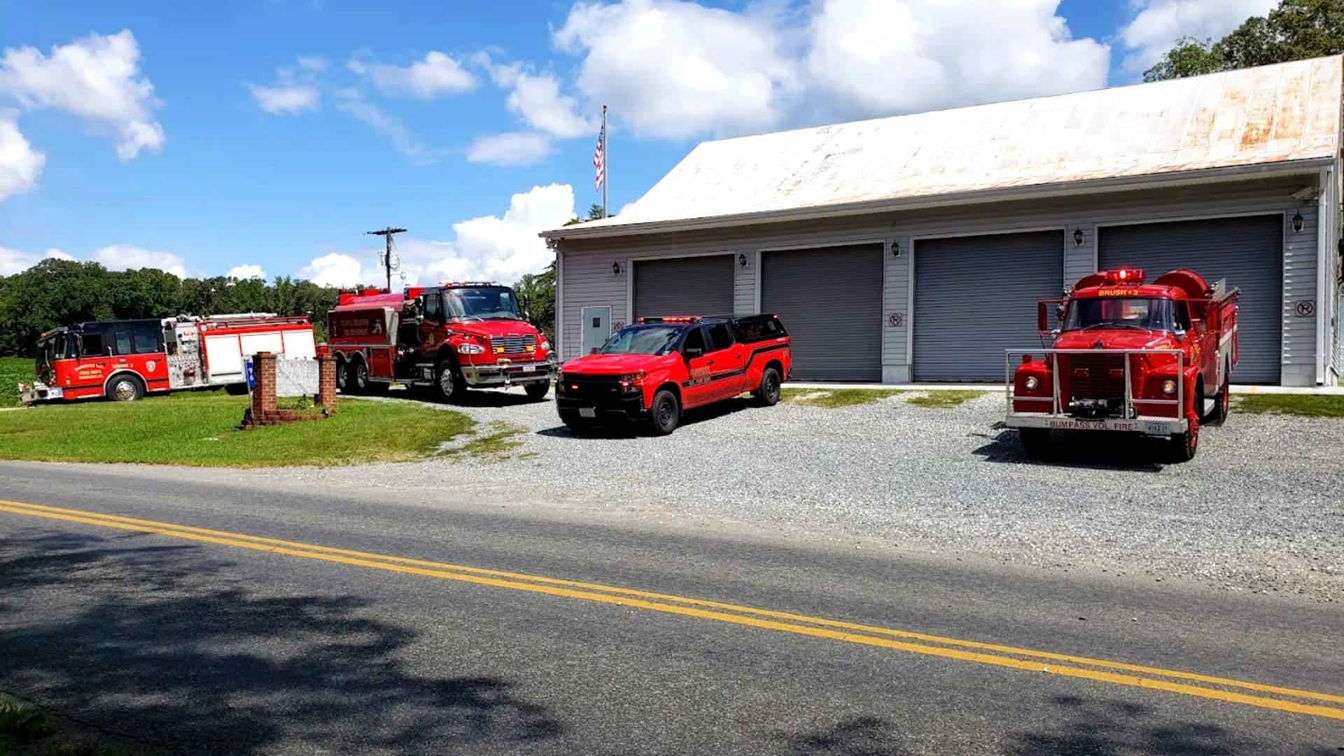 BVFD fleet at Station 3